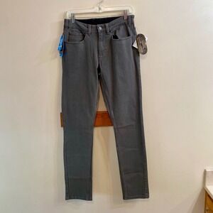 Swrve Regular Fit Jeans Cycling 4-Way Stretch Grey Wash Cordura Sz 30x32 NWT